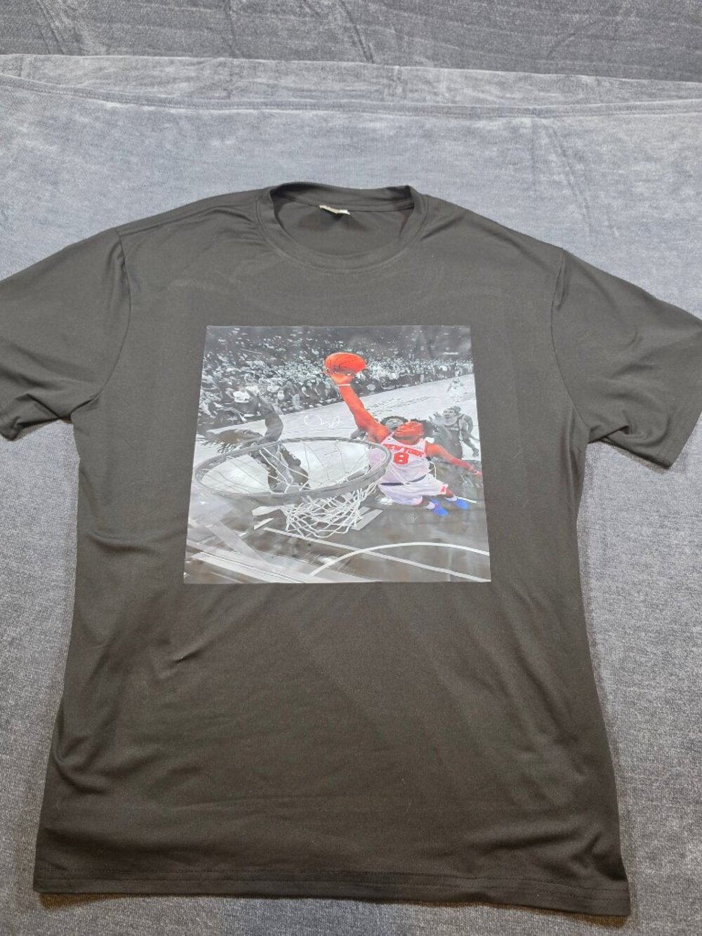 Men's  NY Knicks Black T-Shirt Size XL